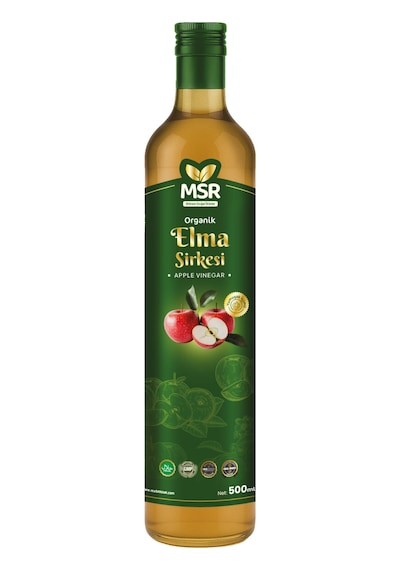 Doğal Fermantasyon Elma Sirkesi 500 Ml