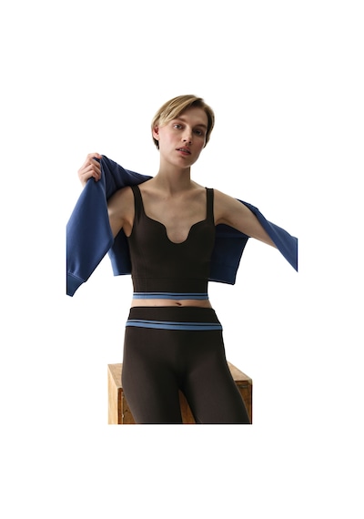 Penti Haki Seamless Dikişsiz Kalp Yaka Çıkarılabilir Pedli Spor Sütyeni