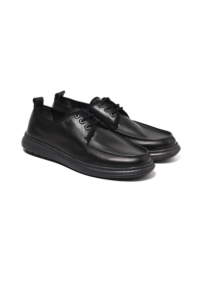 Black Safari Bot Erkek Ka-26y-e15302 John May Mars Shoe Siyah