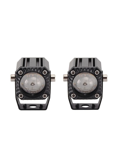 Offroad Sis Lambası Beyaz-sarı 5.5 Cm X 3.5 Cm X 3.5 Cm 10w 12-80v Set / Lass348