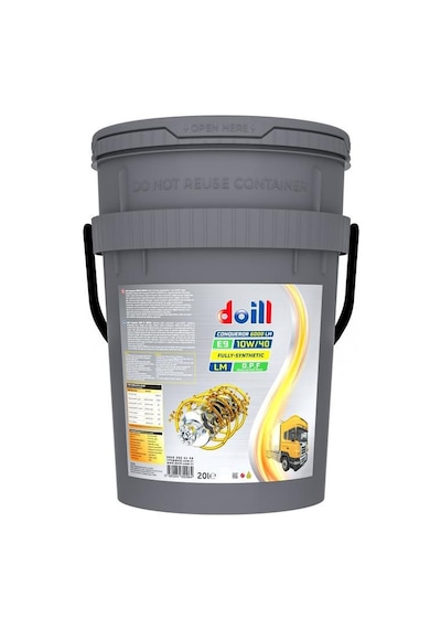 Doill Conqueror 10W-40 6000 LM E9 CI4 Tam Sentetik Ağır Hizmet Yağı 20 L