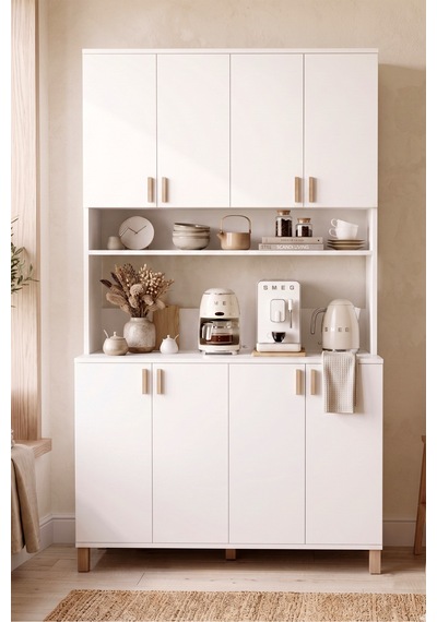 Oslo 45 Cm Derinlik Çok Amaçlı Geniş Mutfak Dolabı Kahve Köşesi Kiler Erzak Airfry Dolabı Terek Beyaz Ol12-w Oslo 45 Cm Derinlik Çok Amaçlı Geniş Mutfak Dolabı Kahve Köşesi Kiler Erzak Airfry Dolabı Terek Beyaz Ol12-w