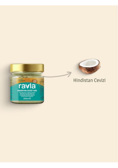 Ravla Hindistan Cevizi Yağı - 200ml 200 ML