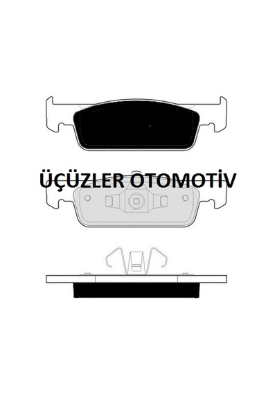 Clio4 Dacia Sandero Ön Fren Balatası Trw 410605612R