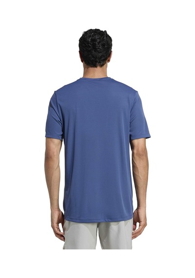 Adidas Erkek T-shirt Run Ess Tee M Kb5959 Mavi
