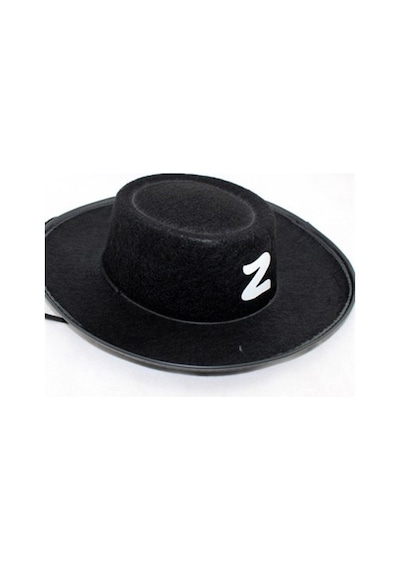 Zorro Şapkası Yetişkin Çok Renkli