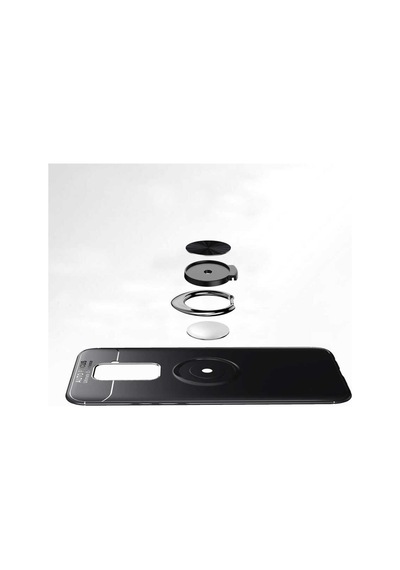 Huawei Mate 30 Lite Kılıf Yüzüklü Magnetli Ravel Case