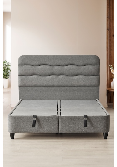 Cennet Yatak Fokus Model Çift Kişilik Baza Başlık Seti Şık Detaylar Uzun Ömürlü Konfor 2'li Set 180 x 200 CM