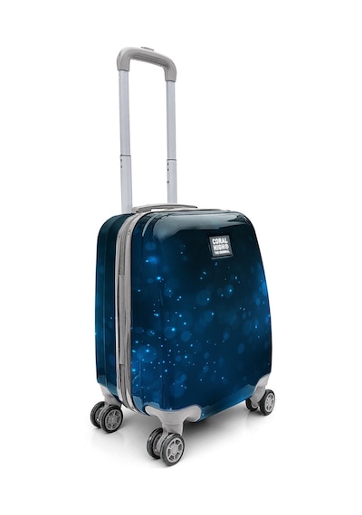 Coral High Renkli Desenli Mini Kabin Boy Valiz 40cm 16767 Çok Renkli