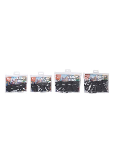 M-pets Rainy Day Köpek Ayakkabısı Siyah Medium 4,5x3,4 Cm 244-54039.03