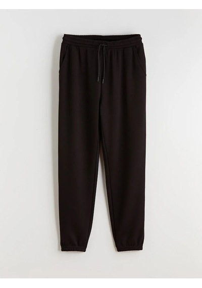 Lc Waikiki Siyah Soft Touch Kadın Jogger Eşofman Altı