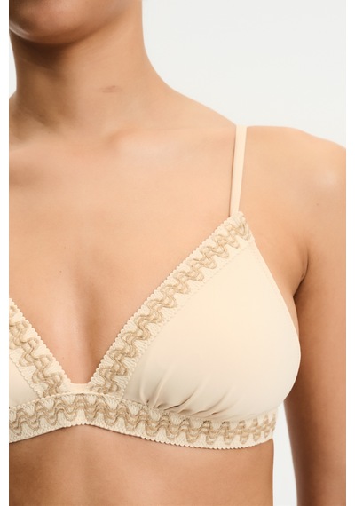 Penti Pastel Bej Kaia Üçgen Fit Bikini Üstü