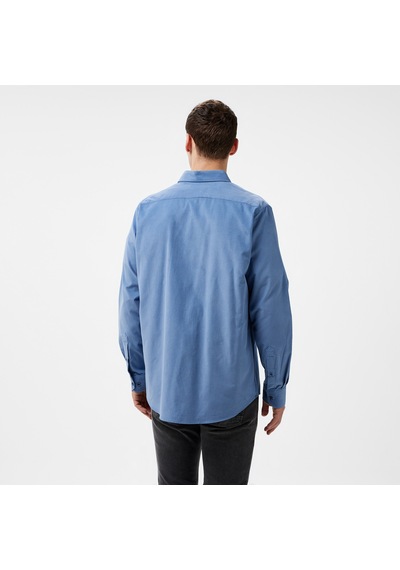 Nautica Erkek Mavi Classic Fit Gömlek Düz W47424t Mavi