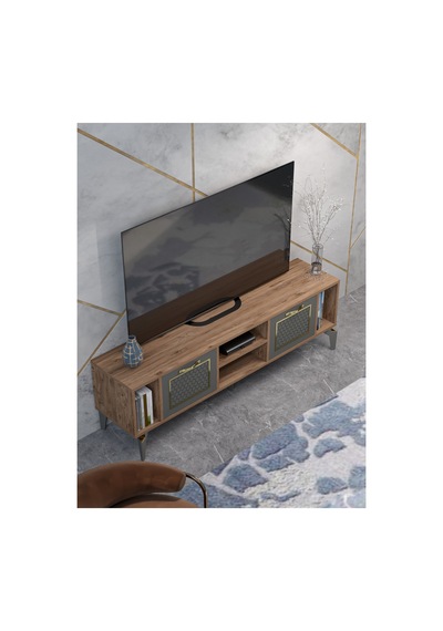 Vaveni Linya Gold Tv Sehpası Kahverengi Arz Vaveni Linya Gold Tv Sehpası Kahverengi Arz