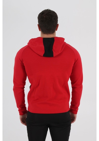 Diadora Venüs Kapşonlu Sweat Kırmızı