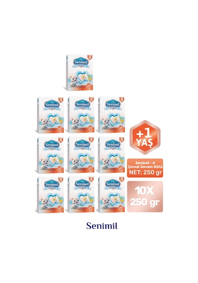 Senımıl 4 Çocuk Devam Sütü 250 G 10 Adet
