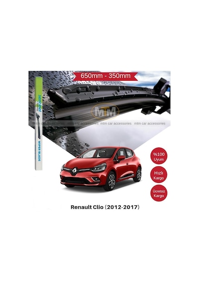 Renault Clio 4 Silecek Takımı 2012-2017 Mtm95-504