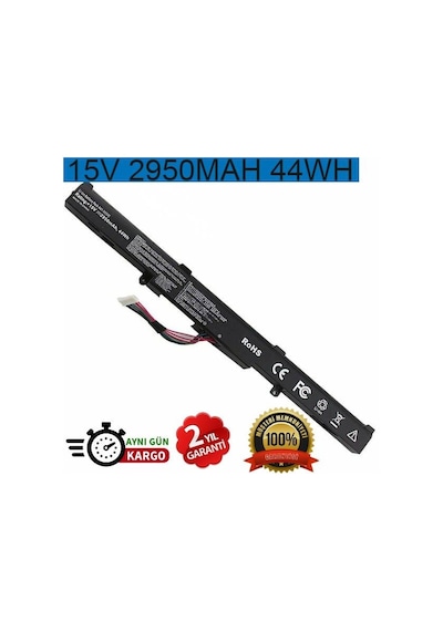 Asus Uyumlu GL752 GL752V GL752VL GL752VLM GL752VW GL752VWM serilerine uy