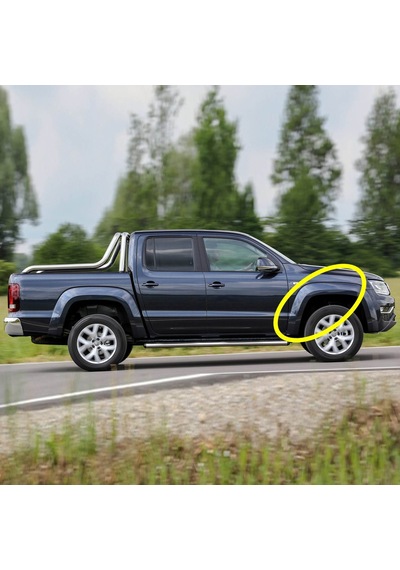 Vw Amarok 2017-2023 Sağ Ön Çamurluk Dodik Üst Parça 2hh853718