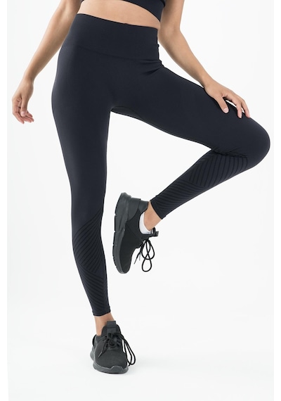 Maraton Active Slimfit Kadın Koşu Siyah Tayt 812094-siyah