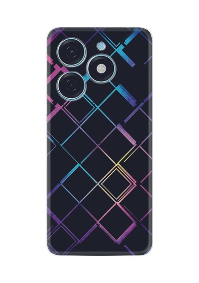 Tecno Spark 20 Spark 20c Kılıf Silikon Desen Özel Seri Şekiller 1681