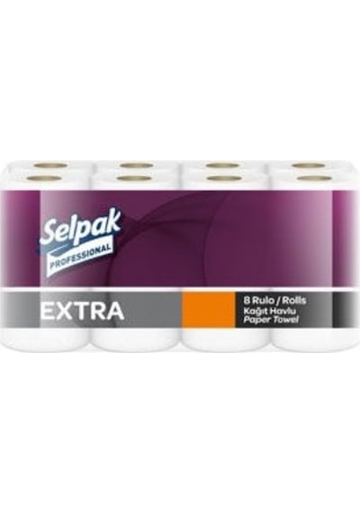 Selpak Professional Extra Rulo Havlu 8'li