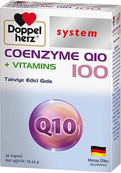 Doppelherz Koenzim Q10 Vitamins 100 Mg 30 Kapsül