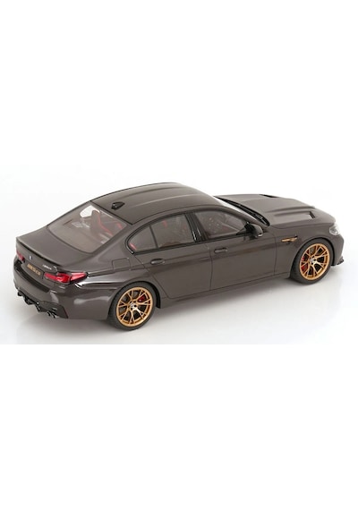 1:18 Ölçek Gt Spirit 2021 Bmw M5 Cs F90 - Brands Hatch Grey Metallic Resin Kapalı Minyatür Model Araba 25cm