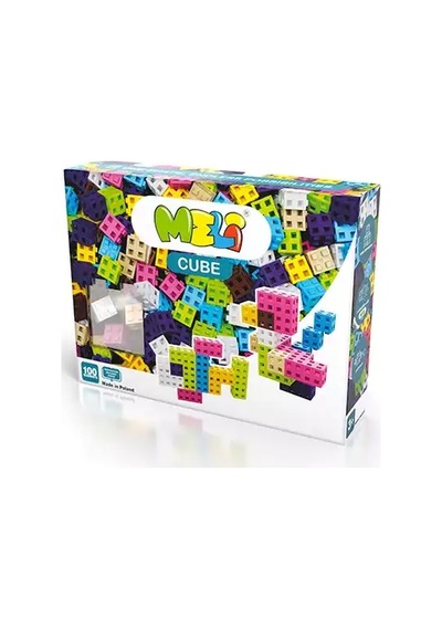 Meli Cube Pink 100 Parça Blok Seti 50811