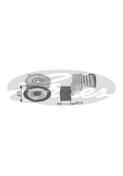 GATES T38432 V Kayış Gergi Rulmanı Astra H Corsa C Combo Merıva 1.7 Dı 1.7 Cdtı Z17Dth GATES T38432 V Kayış Gergi Rulmanı Astra H Corsa C Combo Merıva 1.7 Dı 1.7 Cdtı Z17Dth