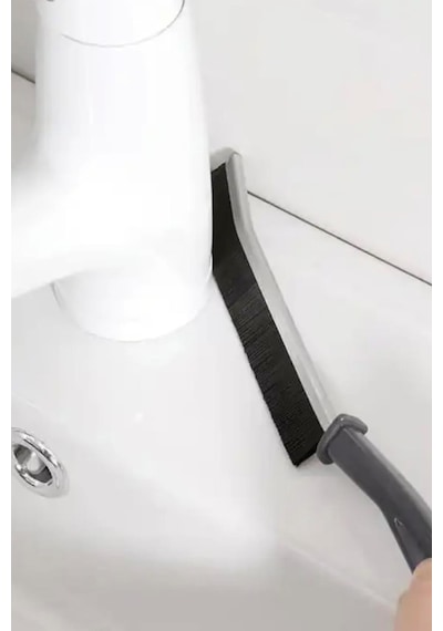 Brush İnce Derz Pencere Köşe Mutfak Banyo Detaylı Temizlik Fırçası 2'li
