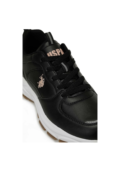 U.s. Polo Assn.sorley 4pr Siyah Kadın Sneaker Ayakkabı 101812899 Siyah