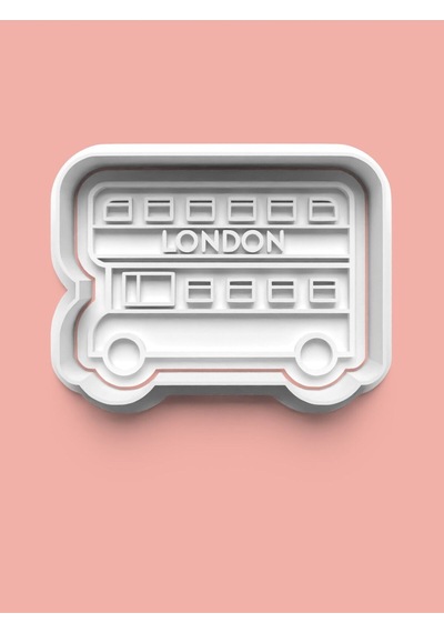 Londra Kurabiye Kalıbı Ve Şeker Hamuru Kalıbı 4'lü Set