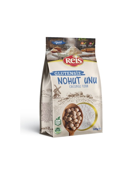 Reis Glutensiz Nohut Unu 500 G - 5 Adet Tarı