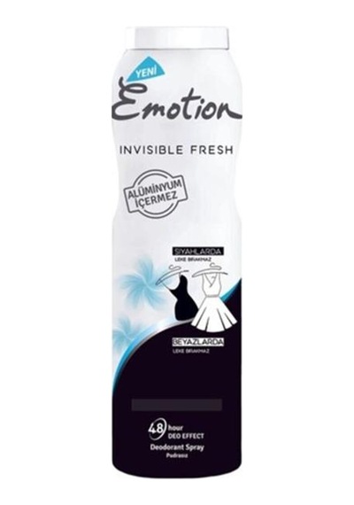 Emotion İnvisible Fresh Kadın Sprey Deodorant 150 ML
