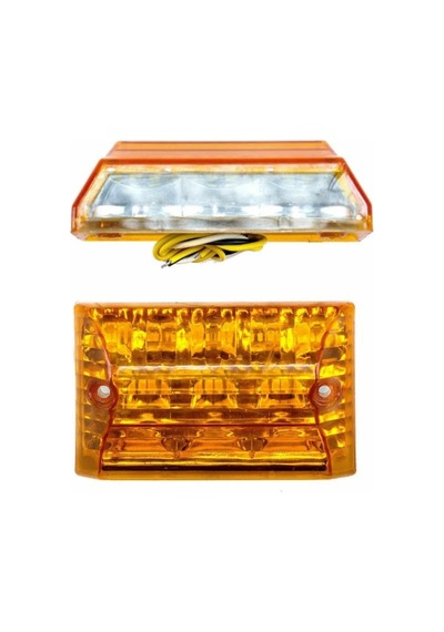 Ahmet Otomotiv 4 Adet Yere De Işık Veren Yan Etek Lambası Demir Ayaklı 12v-24v