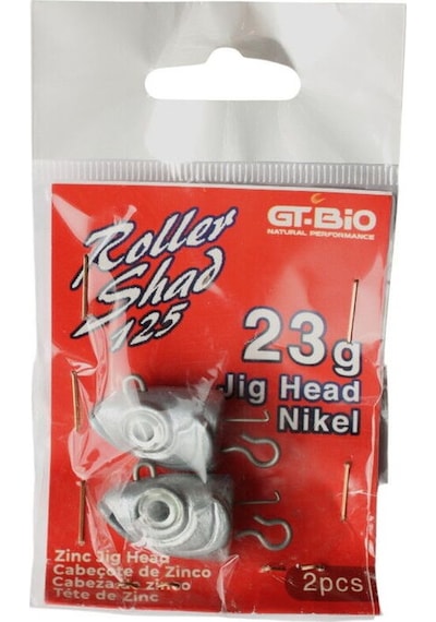 Gt-bio 2li Jig Heads Roller Shad 125-23g- Metallic Standart