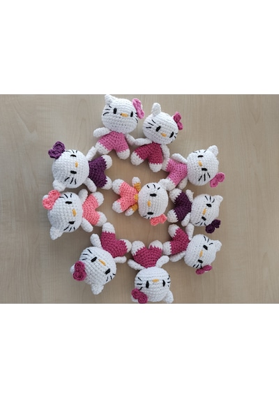 Hello Kitty Anahtarlik Çok Renkli