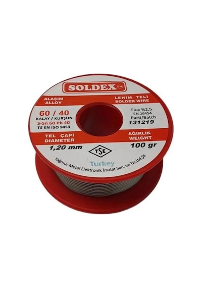 1.2mm 200 Gr Soldex Lehim Teli