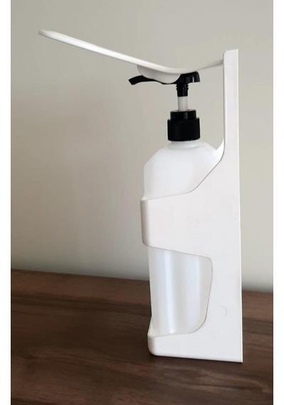 Dezenfektan Dispenseri Kol İle Kullanım 1000ml Kapasite Şişe Dahi