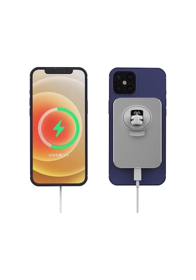 W1106 Magnetic Magsafe Wıreless Araç Telefon Tutucu Ve Kablosuz Şarj Cihazı -