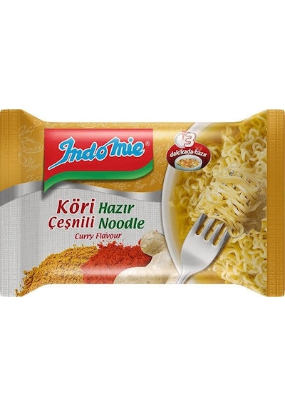 Indomie Köri Çeşnili Noodle 75 G