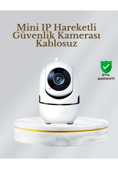 Mey İthalat 360 Dönen Akıllı Wifi Kamera Uzaktan Kontrol Ve İki Yönlü Ses Özellikli