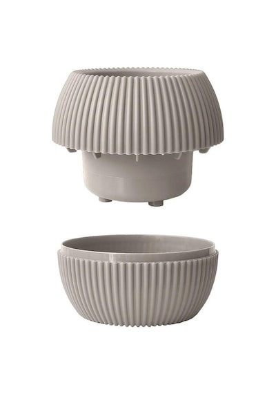 Omnipazar Krs-363 Dekoratif Plastik Mercan Saksı 0.7 Litre No 3 49344503