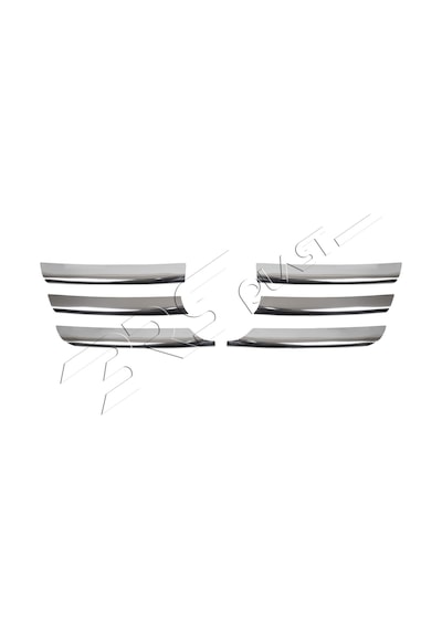 Mercedes Sprinter W903 2003-2006 Krom Ön Panjur 6 Parça Paslanmaz Çelik