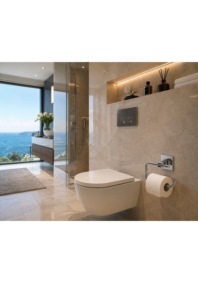 Angled Wc Kağıtlık Acar Zr5901 000 Açık Krem