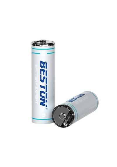 Beston Usb 1.5v Aa Lithium Şarjlı Pil Yüksek Kapasiteli Usb-c Şarjlı Aa Pil 4'lü 2200mah