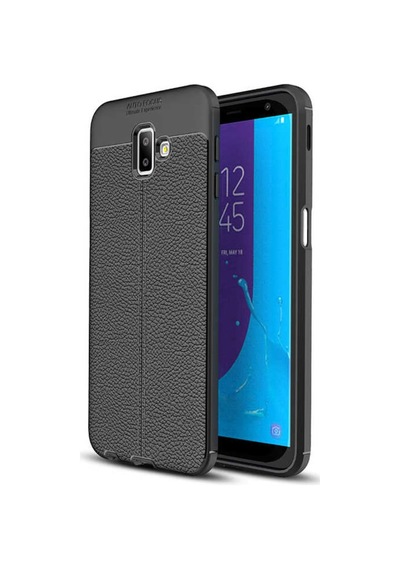 Samsung Galaxy Uyumlu J6 Plus Kilif Deri Tarzi Niss Silikon Case 389468114