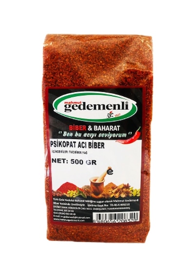 Mahmut Gedemenli Psikopat Acı Biber 500 G