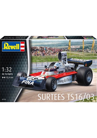 Revell Maket Model Kit Araba Surtees Ts16/03 7739